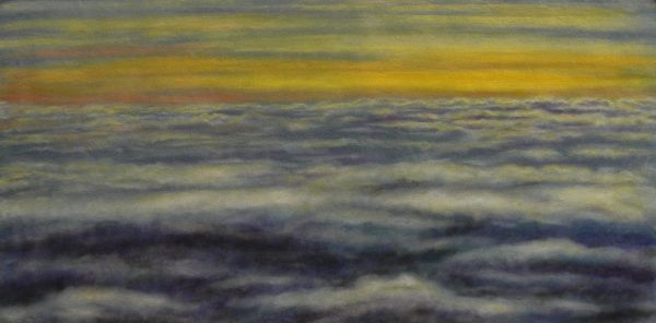 Sunset Above The Clouds