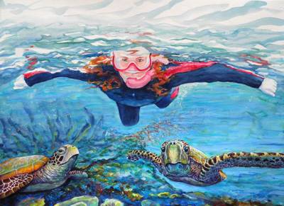Brenda Mills Wins Award at the 34th Juried Exhibition of the Tennessee Watercolor Society